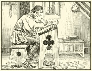William Evesham schreibt von English School
