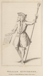 William Kitchener, Amtsdiener von Saffron Hill, Hatton Garden und Ely Rents von English School