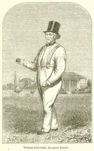William Lillywhite, der große Bowler von English School