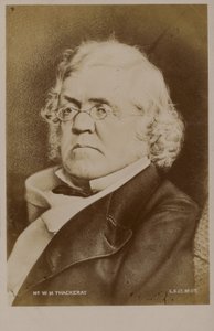 William Makepeace Thackeray (1811-1863), englischer Romanautor