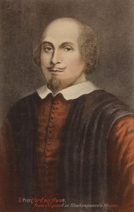 William Shakespeare (ca. 1564-1616), englischer Dramatiker und Dichter