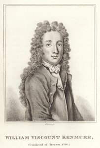 William Viscount Kenmure, Verurteilt wegen Hochverrats, 1716 von English School