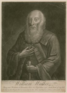 William Walker, im Alter von 123 Jahren, geboren 1613, gestorben 1736 von English School