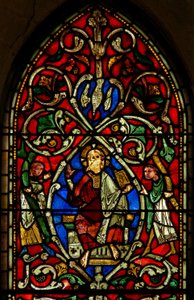 Fenster Ew mit Christus auf dem Jessebaum