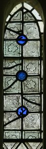 Fenster N4 mit Grisaille