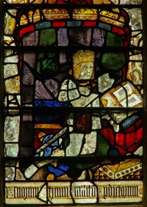 Fenster N5 mit Heinrich VII.