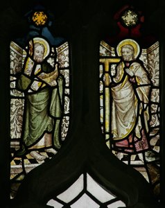Fenster N5 mit St. Judas und St. Thomas