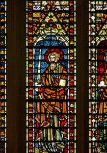 Fenster Ww, den heiligen Paulus darstellend? von English School