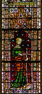 Fenster c6-7, Darstellung von St. Helena von English School