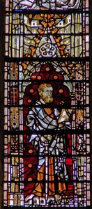Fenster c6-7, Darstellung eines Heiligen