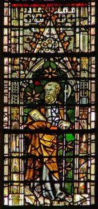 Fenster c6, Darstellung von St. Matthias von English School