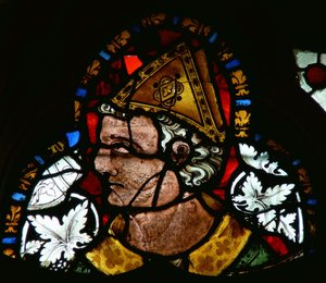 Fenster mit St. Cuthbert