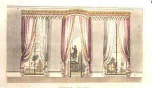 Fenstervorhang, Tafel 114 aus Ackermann