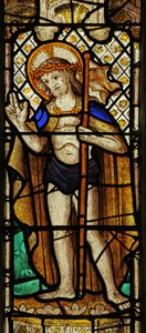 Fenster n3 mit Christus der Auferstehung von English School