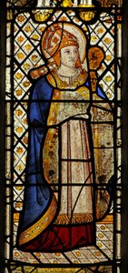 Fenster n4 mit St. Clarus