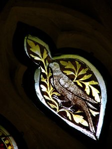 Fenster s4, Darstellung eines Vogels