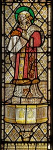 Fenster s6, den Heiligen Stephanus darstellend