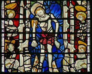 Fenster w12 mit Corpus Christi