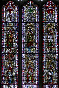 Fenster w3, Propheten darstellend von English School