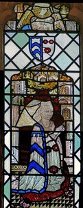 Fenster w7, Darstellung eines Stifters - Elinor Darcey