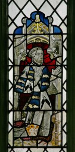 Fenster w7, Darstellung eines Stifters - John Denstone von English School