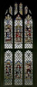 Fenster w7, Darstellung des zweiten Fensters vom östlichen Ende des nördlichen Seitenschiffs von English School