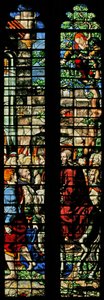 Fenster w8, Einzug in Jerusalem