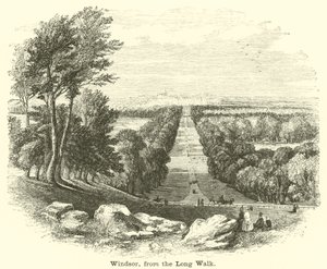 Windsor, vom Long Walk von English School