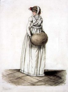 Frau in einem 