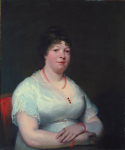 Frau mit Rosenquarzschmuck, ca. 1810-15