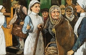 Frauen als Krankenschwestern im Ersten Weltkrieg von English School