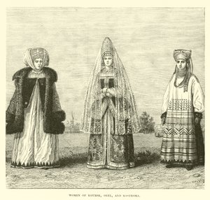 Frauen von Koursk, Orel und Kostroma von English School