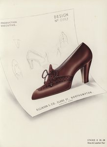 Damenschuhwerbung, 1930er Jahre von English School
