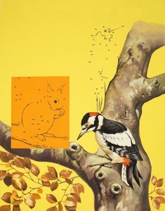 Specht-Puzzle-Seite