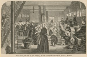 Arbeitsraum im Tothill Fields House of Correction
