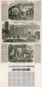 Arbeiten, Westminster-Brücke von English School