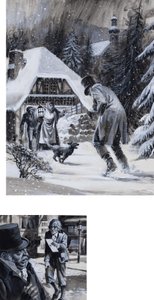 Verwundete Männer von English School