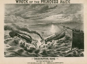 Wrack der Princess Alice von English School