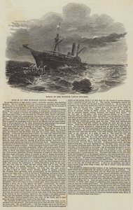 Wrack des Dampfers Windsor Castle von English School
