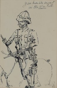 Ihr ergebener Diener auf dem Kriegspfad