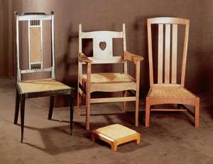 Arts and Crafts Stühle, ca. 1896-1925