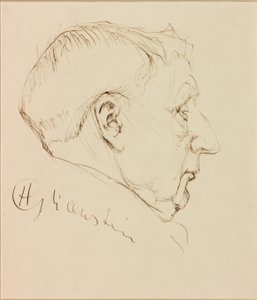 Porträt von George Horton von Enoch Henryk Glicenstein