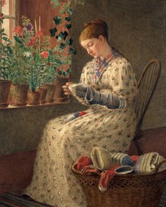 Ein Monat Stopfen, 1876 von Enoch Wood Perry