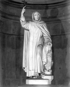 Denkmal für Girolamo Savonarola von Enrico Pazzi