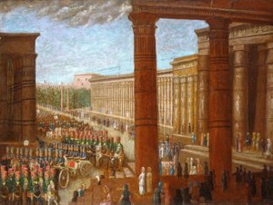 Pharaos Armee marschiert