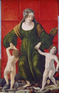 Frau von Hasdrubal und ihre Kinder, ca. 1490-3