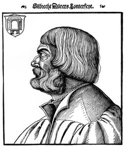 Profilporträt von Albrecht Dürer, 1527, 1936