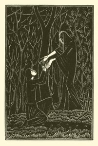 Der Tod und die Dame von Eric Gill