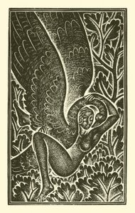 Leda geliebt von Eric Gill