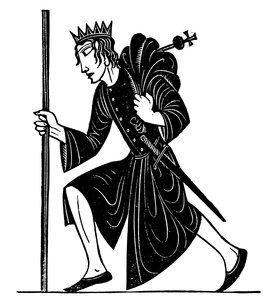 Titelillustration für König Heinrich IV, Erster Teil, von William Shakespeare